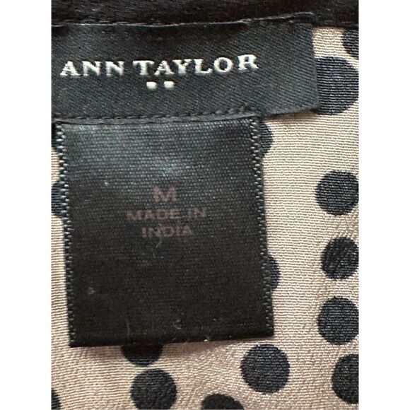 Ann Taylor Polka Dot Blouse - Picture 5 of 7